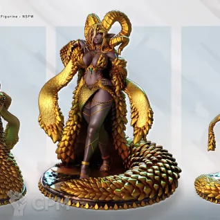 Описание картинки Kulvara Goldvein от PocketSized Prints по цене 300руб | Свободный Рынок Миниатюр - СРМ