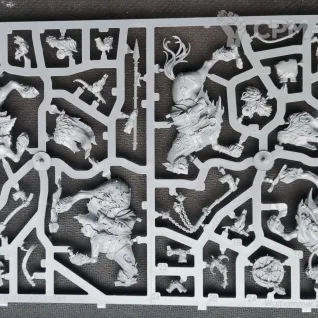 Описание картинки Chaos Marauder Horsemen, оригинал. от Tenzen по цене 4 100руб | Свободный Рынок Миниатюр - СРМ