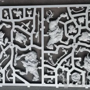 Описание картинки Chaos Marauder Horsemen, оригинал. от Tenzen по цене 4 000руб | Свободный Рынок Миниатюр - СРМ