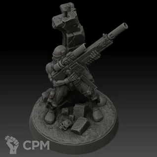 Описание картинки Виндикар Ассасин/Vindicare Assassin от rosa_3d по цене 285руб | Свободный Рынок Миниатюр - СРМ