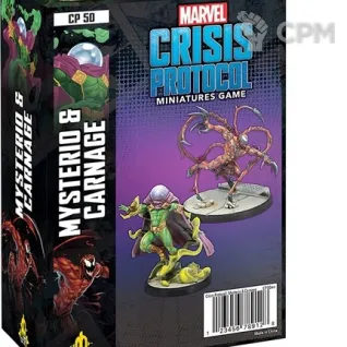 Описание картинки Marvel Crisis: Protocol - Carnage &amp; Mysterio от StarkLogistics по цене 4 620руб | Свободный Рынок Миниатюр - СРМ