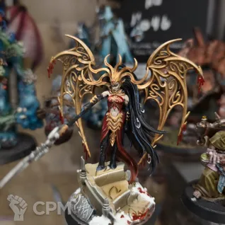 Описание картинки Daughters of Khaine: Morathi от Berenas по цене 9 500руб | Свободный Рынок Миниатюр - СРМ