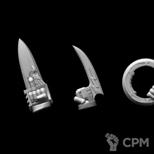 Описание картинки оружие тип Daggers (правая рука) от LDBits по цене 569руб | Свободный Рынок Миниатюр - СРМ
