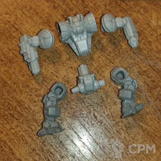 Описание картинки Дрэгон DRG-1N (60 тонн) от Dwarf Pirate Foundry по цене 450руб | Свободный Рынок Миниатюр - СРМ