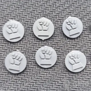 Описание картинки Drop pod Imperial Fists icons №1 от Tenzen по цене 350руб | Свободный Рынок Миниатюр - СРМ