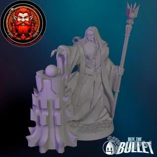 Описание картинки Темный волшебник от Falgrim's_shop по цене 420руб | Свободный Рынок Миниатюр - СРМ