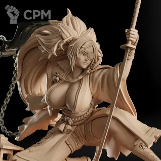 Описание картинки Baiken Фигурка (Guilty Gear) от GAS3TXD  по цене 3 600руб | Свободный Рынок Миниатюр - СРМ