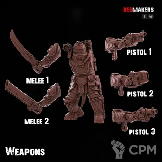 Описание картинки Squad of the Imperial Force от AxeL's Forge по цене 150руб | Свободный Рынок Миниатюр - СРМ