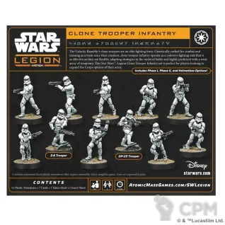 Описание картинки Star Wars: Legion - Clone Troopers Infantry от StarkLogistics по цене 5 775руб | Свободный Рынок Миниатюр - СРМ