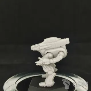 Описание картинки Bloodhound B1-HND (45 тонн) от Dwarf Pirate Foundry по цене 350руб | Свободный Рынок Миниатюр - СРМ