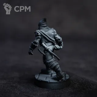 Описание картинки Разбойник в маске от Dark Craft Hobby по цене 260руб | Свободный Рынок Миниатюр - СРМ
