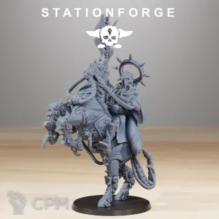 Описание картинки Dark Mechanicus Leader pack от Kapers Point по цене 1 080руб | Свободный Рынок Миниатюр - СРМ