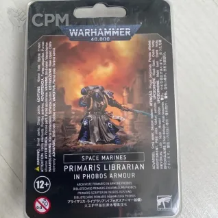 Описание картинки Primaris Librarian in Phobos Armour от zurdo по цене 4 000руб | Свободный Рынок Миниатюр - СРМ