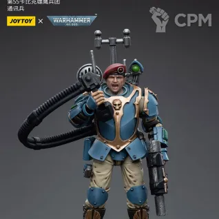 Описание картинки Astra Militarum Tempestus Scions Command Squad 55th Kappic Eagles Vox Operator от Строго по-Имперски по цене 3 840руб | Свободный Рынок Миниатюр - СРМ