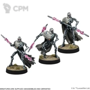 Описание картинки Star Wars: Legion - IG-100 Magnaguards от StarkLogistics по цене 4 935руб | Свободный Рынок Миниатюр - СРМ