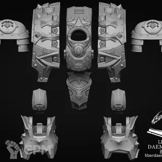 Описание картинки Armor model "Levi" type Horus от LDBits по цене 1 258руб | Свободный Рынок Миниатюр - СРМ