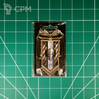 Описание картинки Legiones Astartes Iron Warriors Chapter Banner Refrigerator Magnet I от Vault Boy по цене 1 698руб | Свободный Рынок Миниатюр - СРМ
