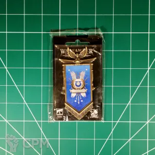 Описание картинки Legiones Astartes Ultramarines Chapter Banner Refrigerator Magnet от Vault Boy по цене 1 698руб | Свободный Рынок Миниатюр - СРМ