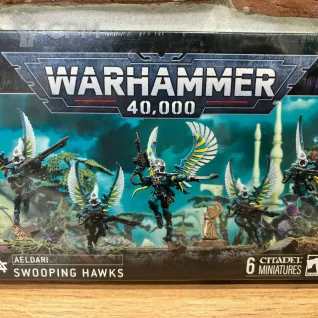 Описание картинки Swooping Hawks от WarhammerBaby по цене 6 075руб | Свободный Рынок Миниатюр - СРМ