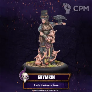 Описание картинки Lady Karianna Rose от Manufactorum76 по цене 150руб | Свободный Рынок Миниатюр - СРМ