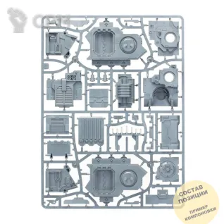 Описание картинки Land Raider Proteus (part) от Wako Lab (Recast) по цене 1 479руб | Свободный Рынок Миниатюр - СРМ