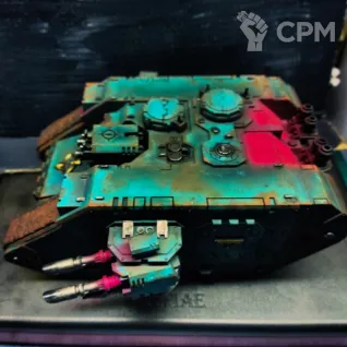 Описание картинки Sons of Horus Land Raider от ZombieR по цене 4 500руб | Свободный Рынок Миниатюр - СРМ