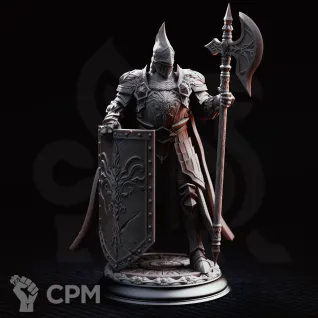 Описание картинки Elite Knight - Lars von Findros от PocketSized Prints по цене 300руб | Свободный Рынок Миниатюр - СРМ