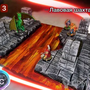 Описание картинки Диорама(Локация) от ZanozaCraft по цене 6 900руб | Свободный Рынок Миниатюр - СРМ
