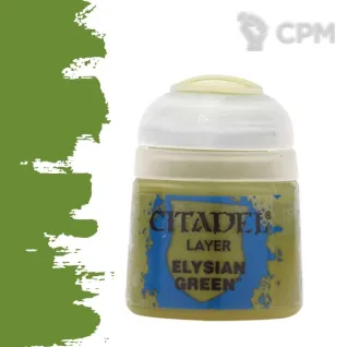 Описание картинки Краска CITADEL - Layer - Elysian Green от Sladkov по цене 475руб | Свободный Рынок Миниатюр - СРМ