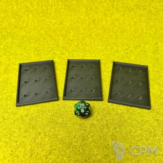 Описание картинки Movements tray для баз 25х50мм тип 3х1 от Миниатюры и фигурки по цене 160руб | Свободный Рынок Миниатюр - СРМ