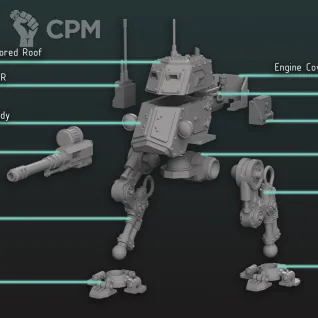 Описание картинки Walker от 3D Shop  по цене 800руб | Свободный Рынок Миниатюр - СРМ