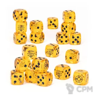 Описание картинки Legion Dice Imperial Fists от Vault Boy по цене 5 498руб | Свободный Рынок Миниатюр - СРМ