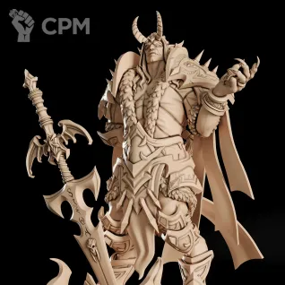 Описание картинки Sire Denathrius Фигурка (World of Warcraft) от GAS3TXD  по цене 4 600руб | Свободный Рынок Миниатюр - СРМ