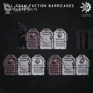 Описание картинки Genstealer Cult Barridace от AxeL's Forge по цене 100руб | Свободный Рынок Миниатюр - СРМ