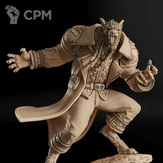 Описание картинки Genn Greymane Фигурка (World of Warcraft) от GAS3TXD  по цене 4 400руб | Свободный Рынок Миниатюр - СРМ