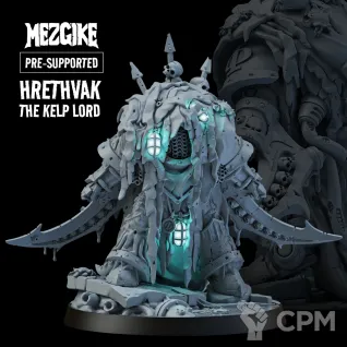 Описание картинки Hrethvak the Kelp Lord от Age of Printmar по цене 584руб | Свободный Рынок Миниатюр - СРМ