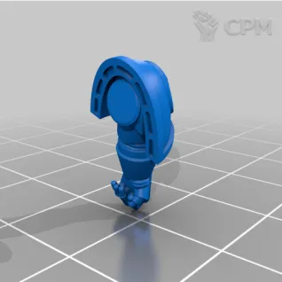 Описание картинки Imperial Fists Captain от WebWay 3D по цене 367руб | Свободный Рынок Миниатюр - СРМ