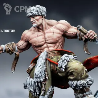 Описание картинки The Snow Lion Legendary Infiltrator от PocketSized Prints по цене 220руб | Свободный Рынок Миниатюр - СРМ