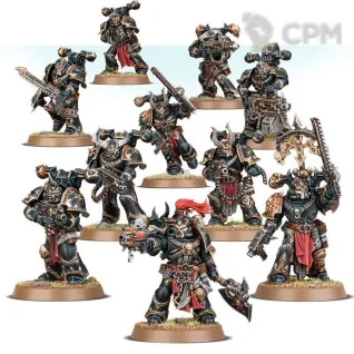 Описание картинки Chaos Space Marines Legionaries от Bernadotte по цене 4 000руб | Свободный Рынок Миниатюр - СРМ