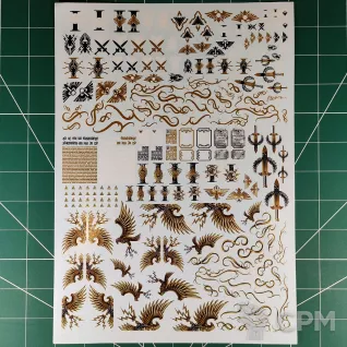 Описание картинки Legio Custodes Transfer Sheet (Декали) Replica от Vault Boy по цене 1 798руб | Свободный Рынок Миниатюр - СРМ