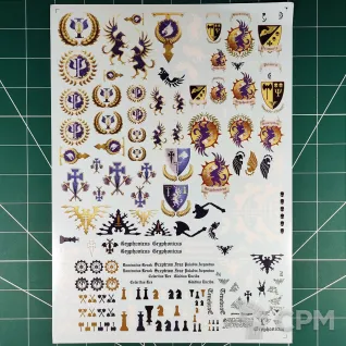 Описание картинки Legio Gryphonicus Transfer Sheet (Декали) от Vault Boy по цене 1 798руб | Свободный Рынок Миниатюр - СРМ