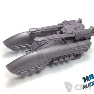 Описание картинки Legio Custodes Caladius Grav-Tank от WARP Master по цене 3 190руб | Свободный Рынок Миниатюр - СРМ