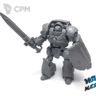 Описание картинки Legio Custodes Contemptor-Galatus Dreadnought от WARP Master по цене 1 260руб | Свободный Рынок Миниатюр - СРМ