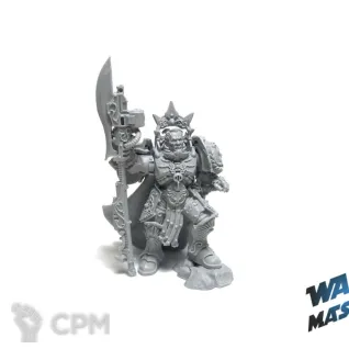 Описание картинки Legio Custodes Shield Captain от WARP Master по цене 800руб | Свободный Рынок Миниатюр - СРМ