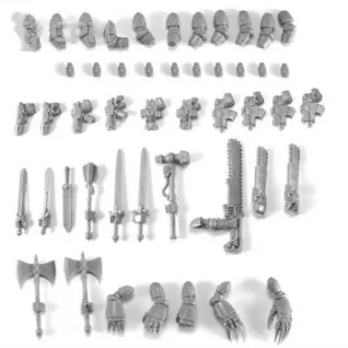 Описание картинки LEGION MKII POWER WEAPON SET от Серж по цене 550руб | Свободный Рынок Миниатюр - СРМ