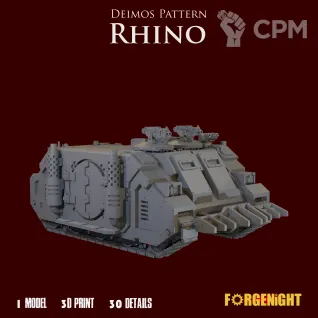 Описание картинки Legiones Astartes Deimos Pattern Rhino от ForgeNight по цене 2 100руб | Свободный Рынок Миниатюр - СРМ