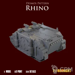 Описание картинки Legiones Astartes Deimos Pattern Rhino от ForgeNight по цене 2 100руб | Свободный Рынок Миниатюр - СРМ