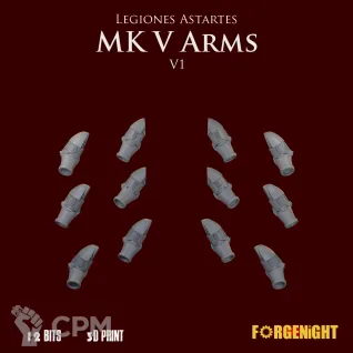Описание картинки Legiones Astartes MK V Arms V1 от ForgeNight по цене 180руб | Свободный Рынок Миниатюр - СРМ