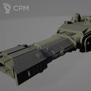 Описание картинки Solar Auxilia Leman Russ Incinerator от Хижина Мопса по цене 2 500руб | Свободный Рынок Миниатюр - СРМ