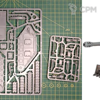 Описание картинки Solar Auxilia Leman Russ Strike/Command Tank от Fel по цене 6 500руб | Свободный Рынок Миниатюр - СРМ
